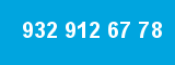 932 912 67 78 932 912 67 78